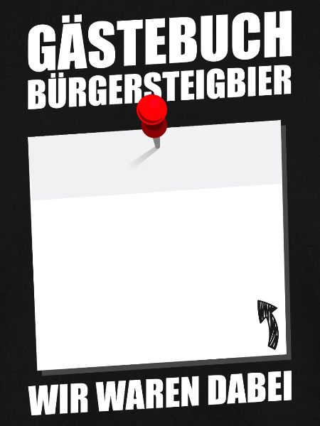 Gästebuch Bürgersteigbier Ortskontrollfahrt OKF