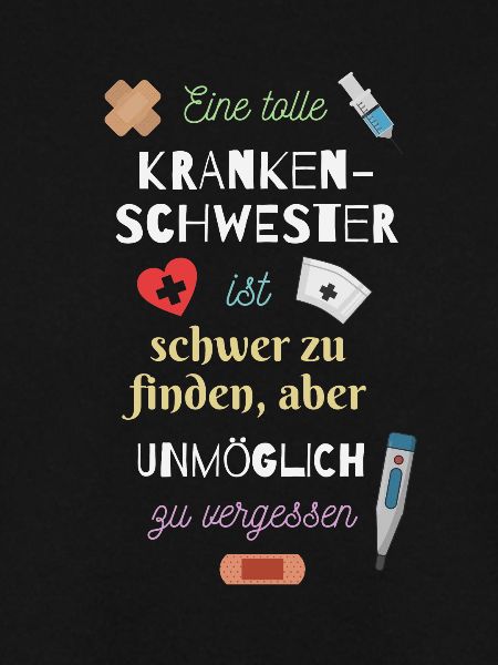 Geschenk beste Krankenschwester Abschied