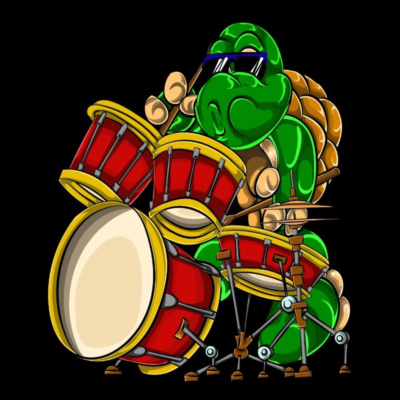 Turtle drummer animal