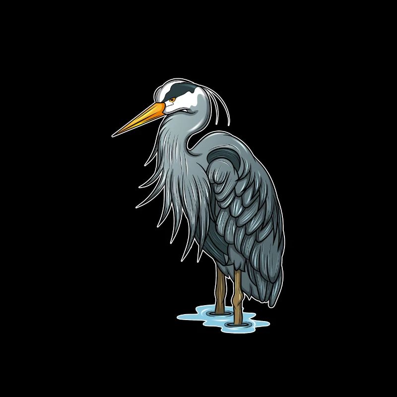 Great Blue Heron Heron Bird Bird Watching Gift