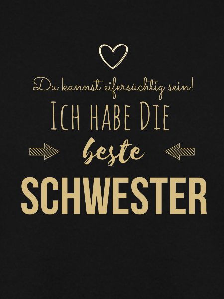Beste Schwester Geschenkidee