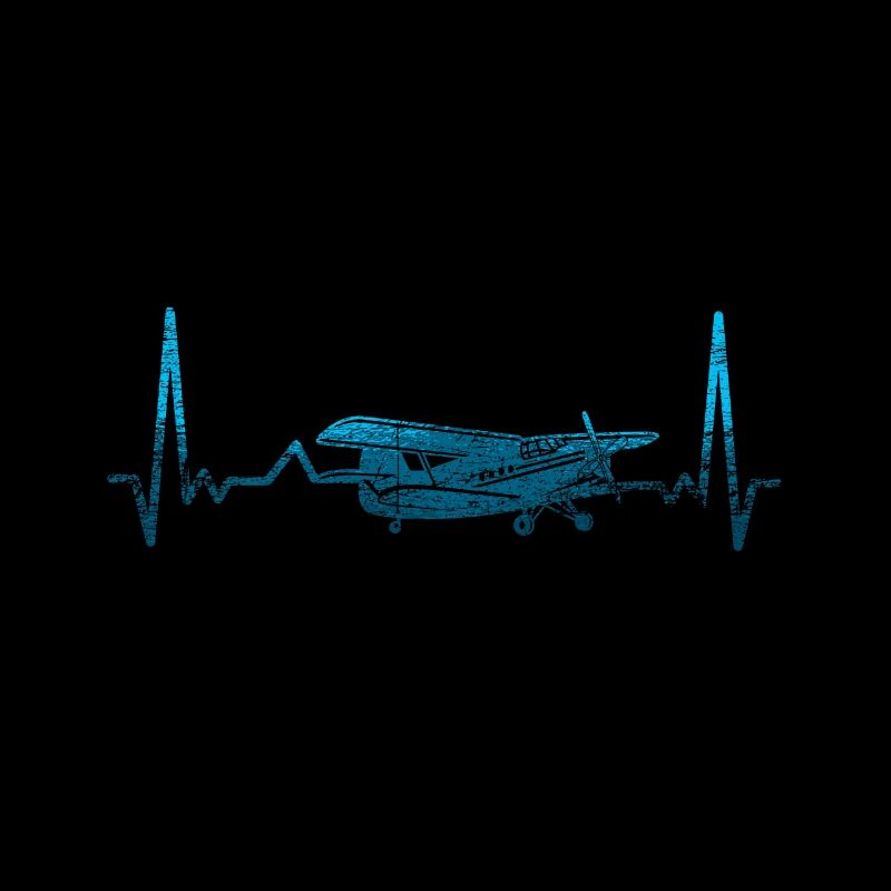 Flugzeug Herzschlag Luftfahrt