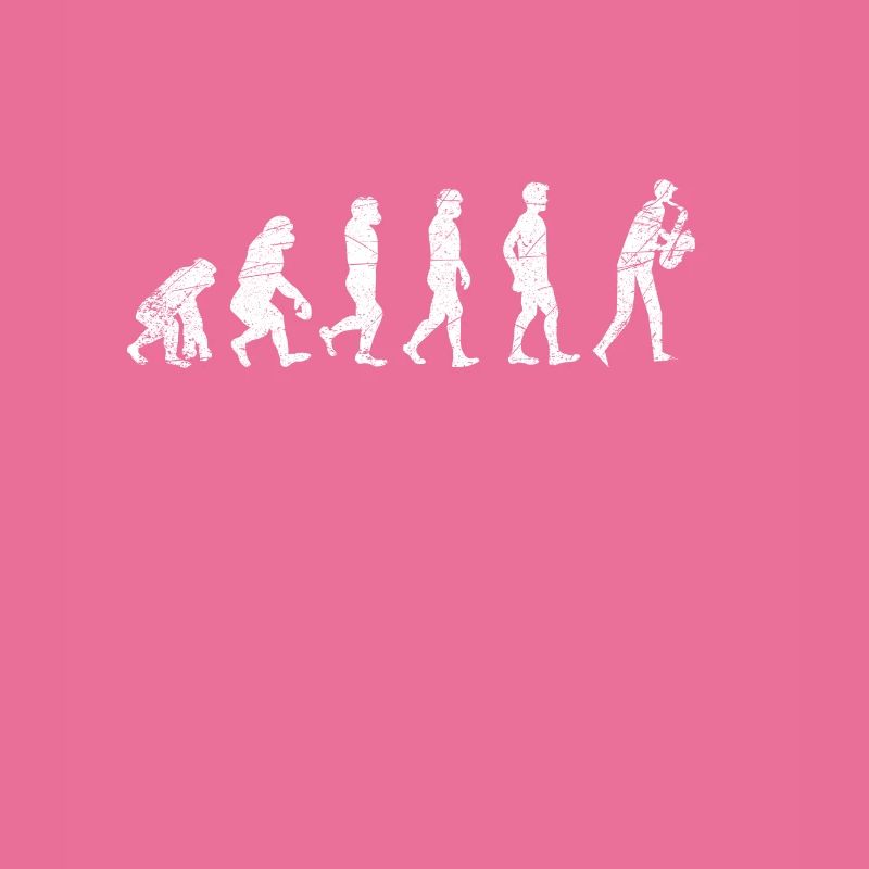 Saxophon Musiker Evolution