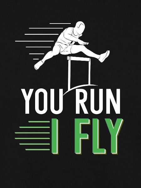 Du rennst, ich fliege
