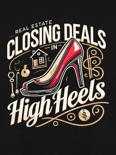 Geschäftsabschlüsse in High Heels