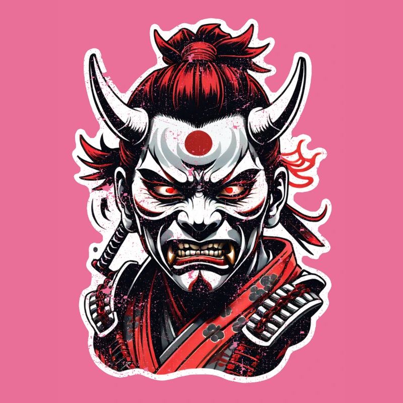 Samurai-Krieger - Japan - Dämon