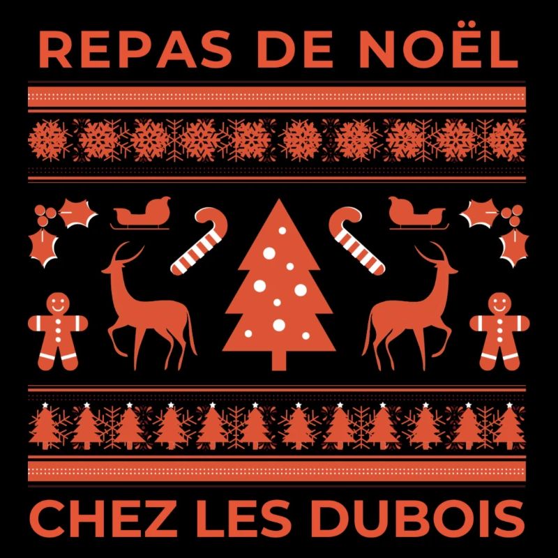 Repas de noël chez les dubois