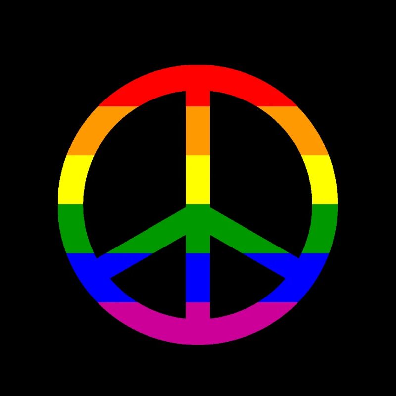 gay peace rainbow