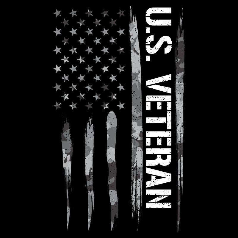 Vétéran américain - Drapeau américain