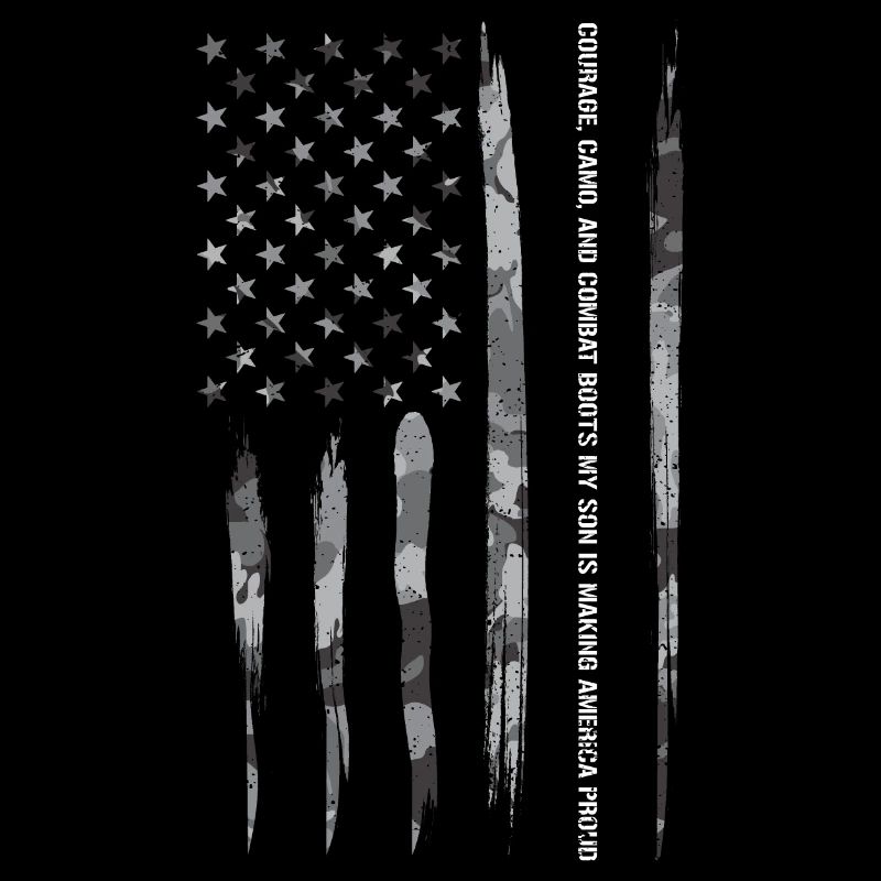 Courage, camouflage et bottes de combat...