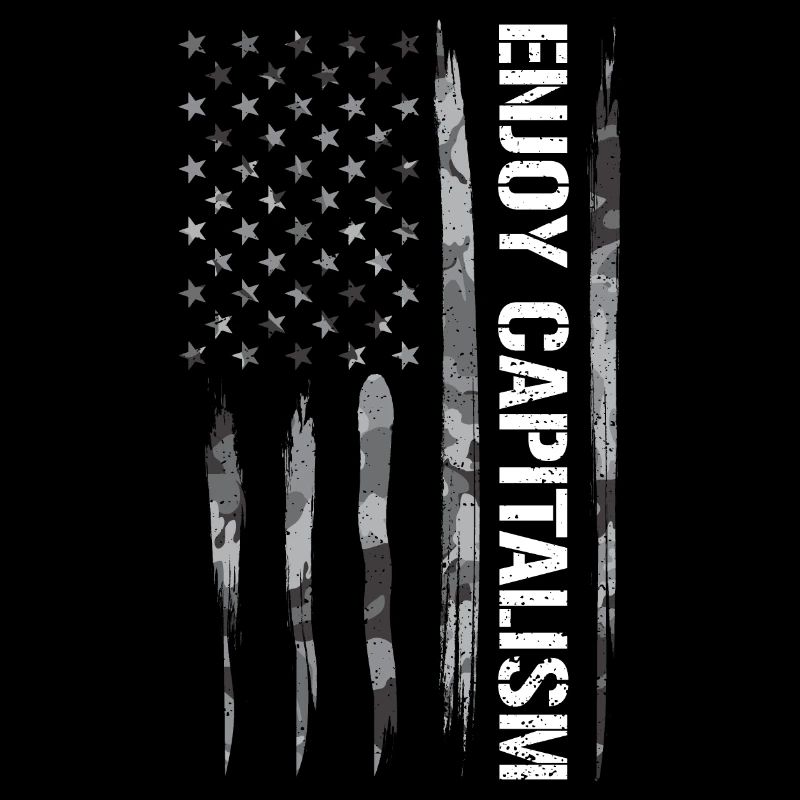 Profitez du capitalisme - Drapeau américain