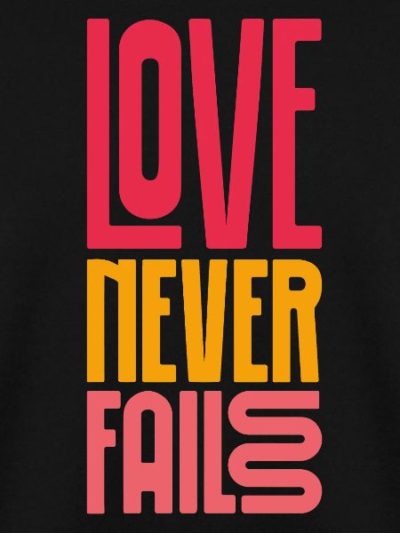 love never fails