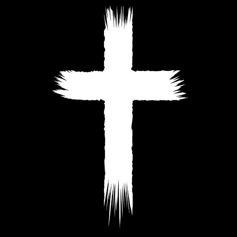 Kreuz in Weiß