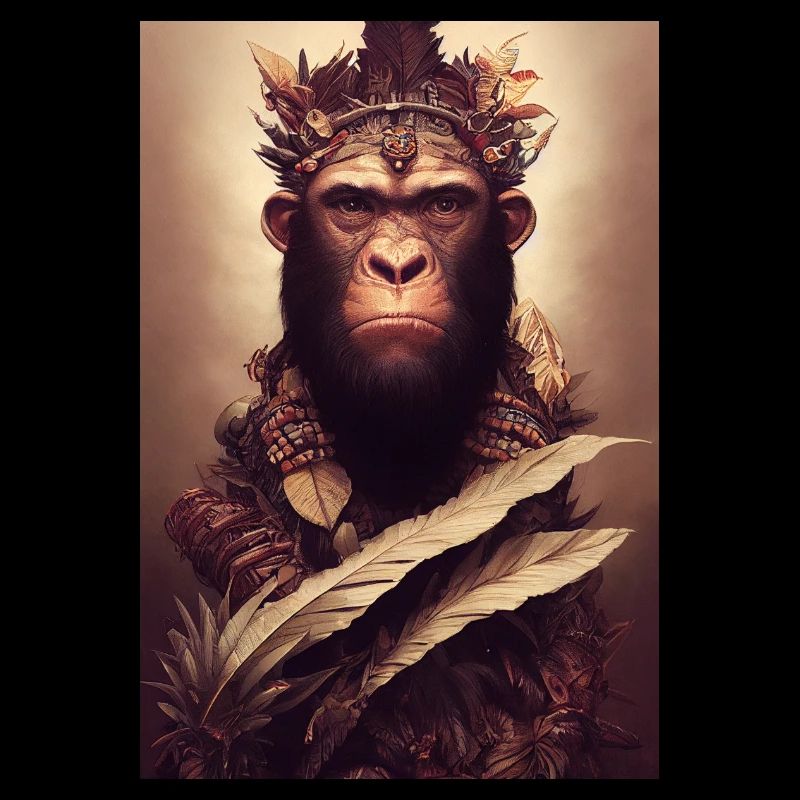 Guerrier Roi Singe