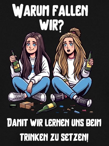 Freundinnen Mädels Trinkspruch