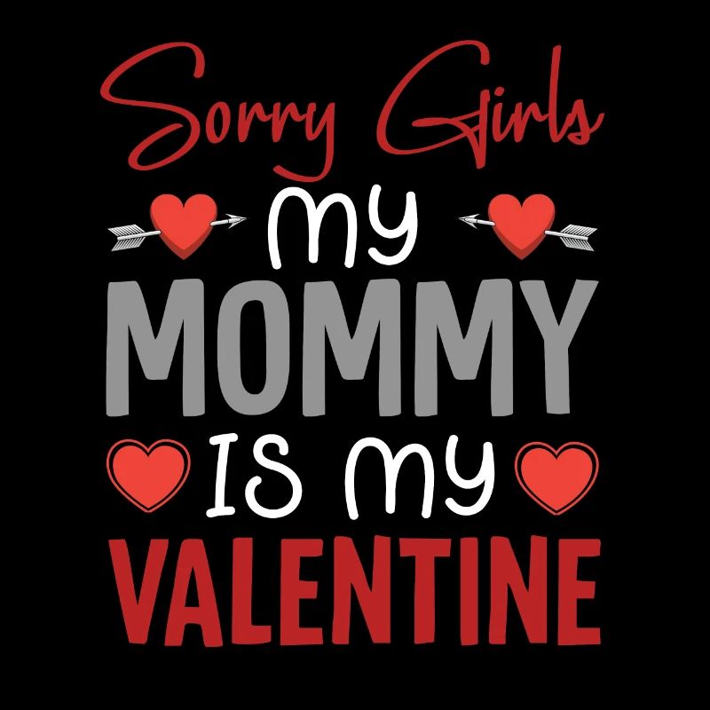 Saint Valentin enfant en bas âge garçons chemise maman est mon