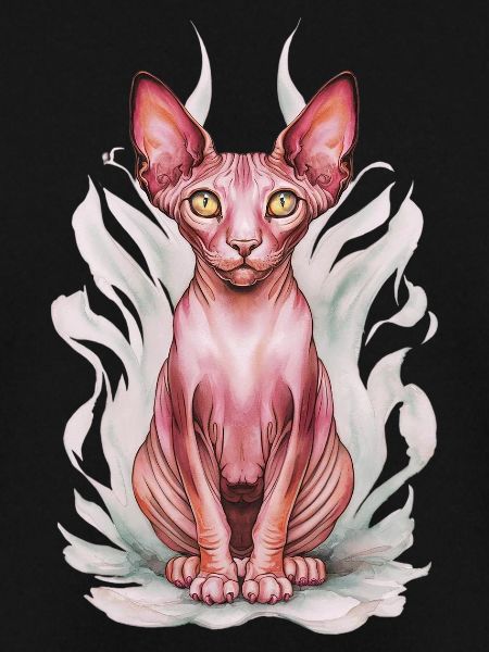 Sphynx Katze für Katzenliebhaber
