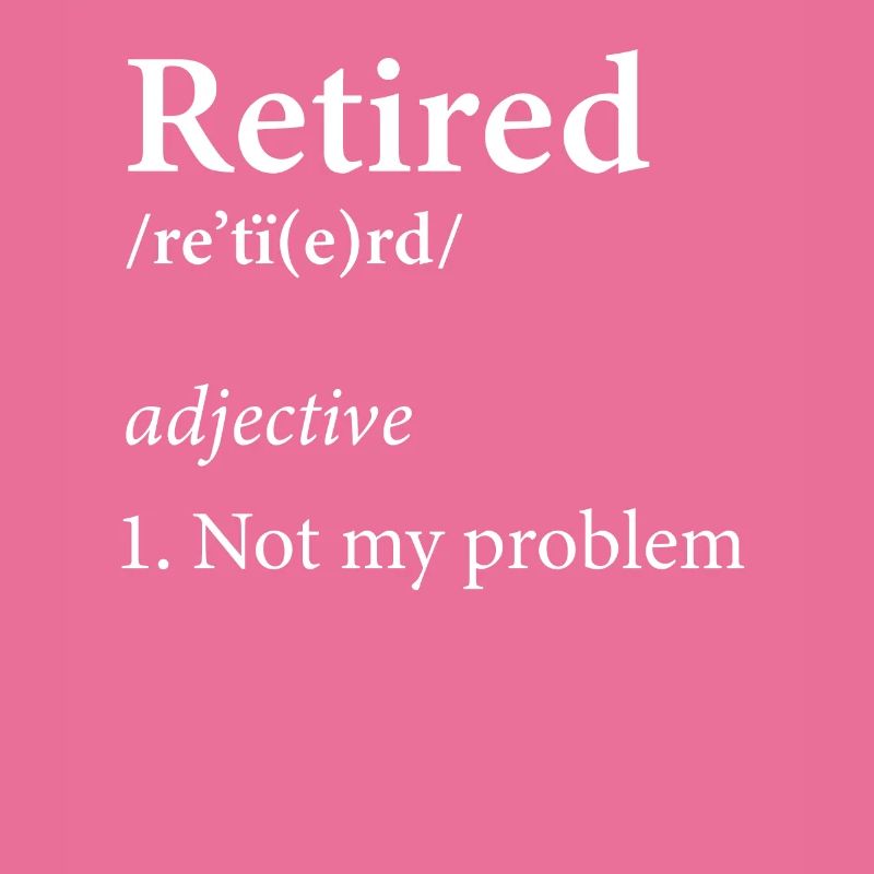 Retraité Définition Retraite Reste Travailler