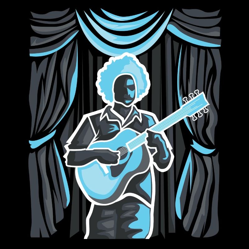 Guitariste acoustique