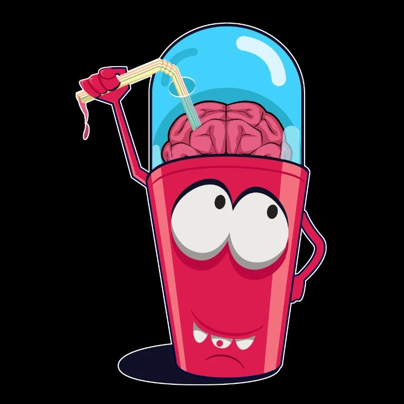 Brain Shake Doodle Art