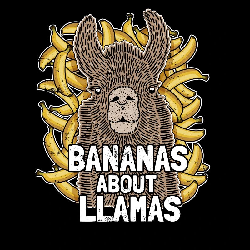 Crazy About Lamas I Bananas About Llamas