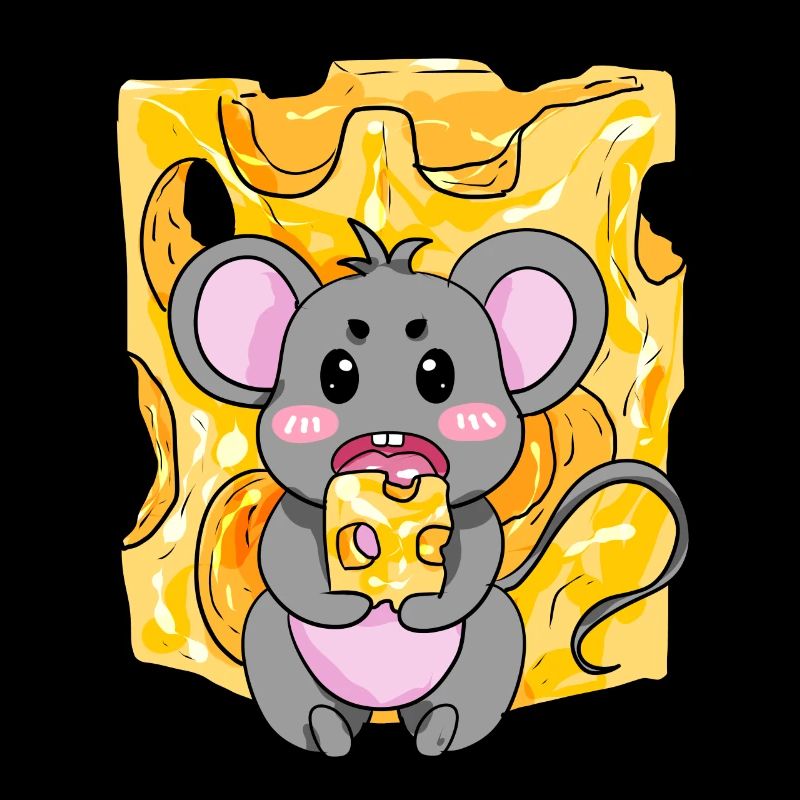 Souris de fromage Cartoon Cadeau Souris