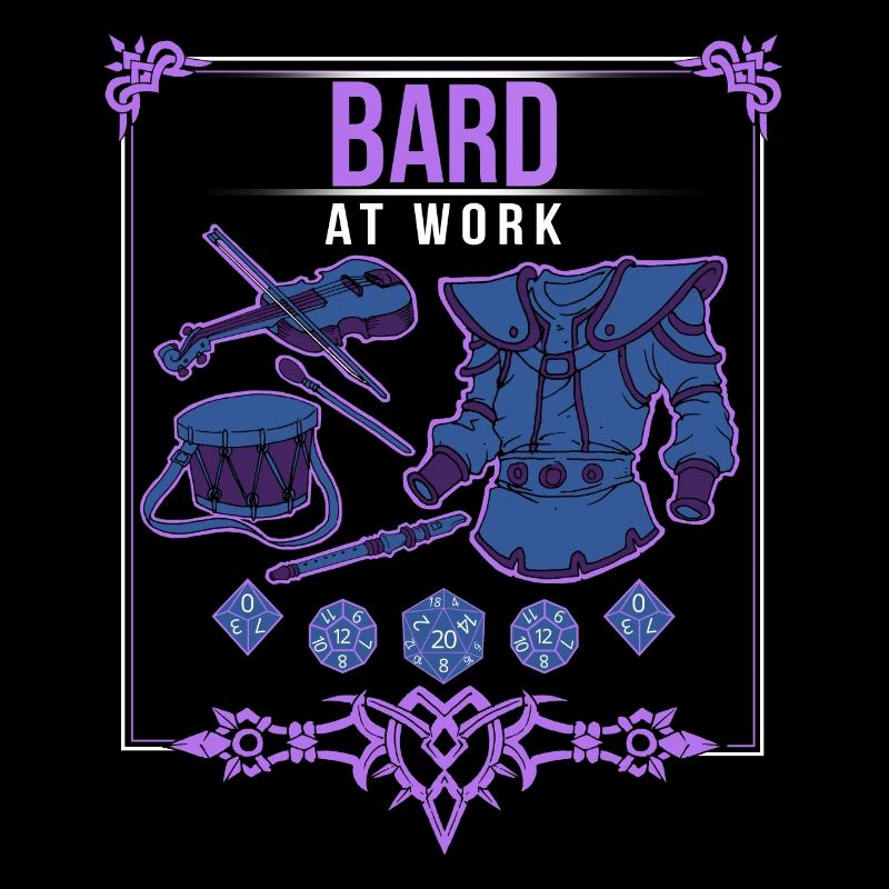 Jeu de rôle Barde Cube Roleplay Cadeau