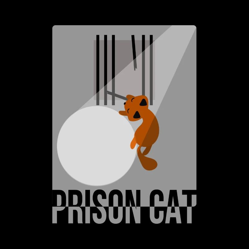 Cat Meow Cat Prison Outbreak Funny Cute