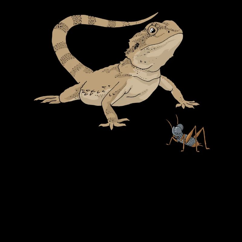 Bartagame vs Grille Zwergbartagame Geschenk