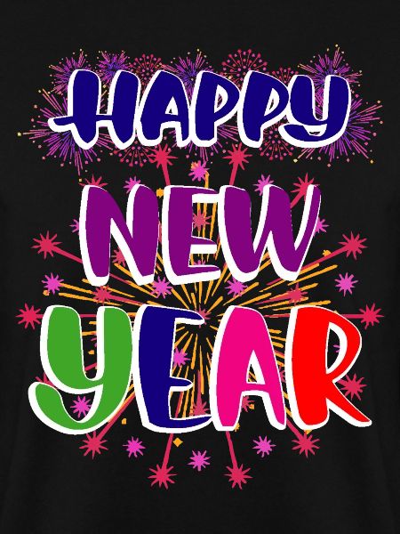 Neujahr Happy New year