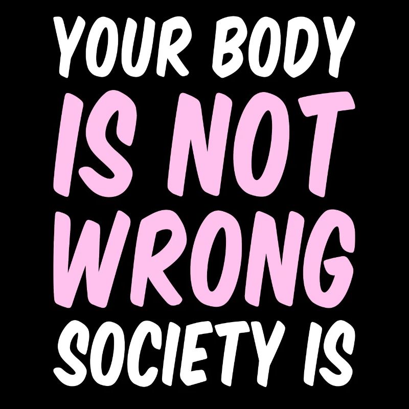 Body Positivity Curvy Plus Size Geschenk