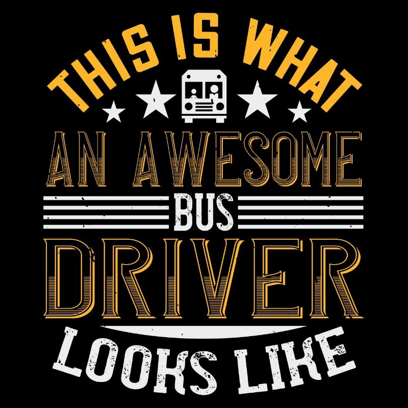 Busfahrer Schulbus Bus Geschenk