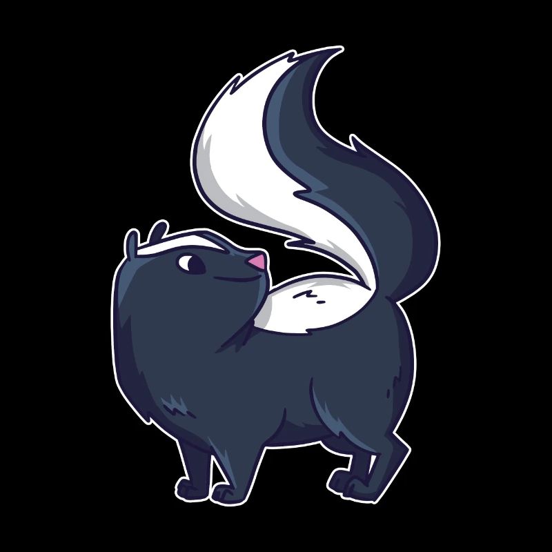 Doux putois graphismes puants Skunk cadeau