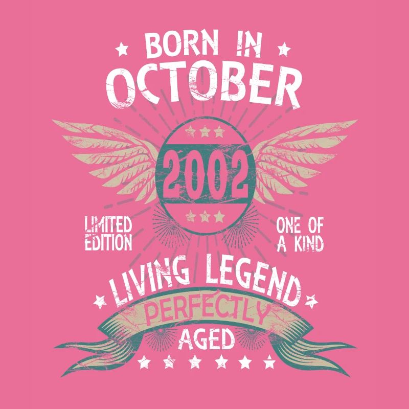 Legends Born in October 2002