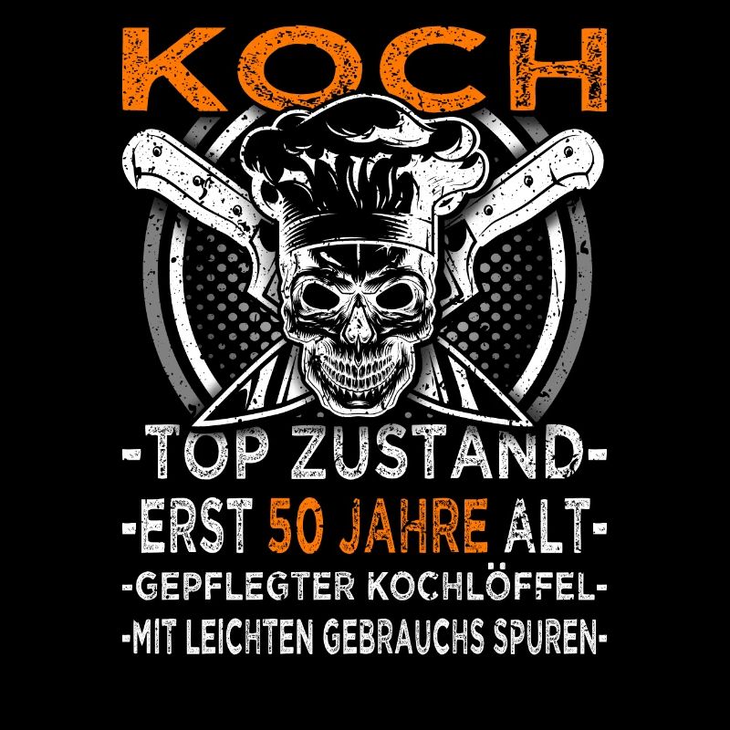 Küchenchef & Koch Top Zustand 50. Geburtstag
