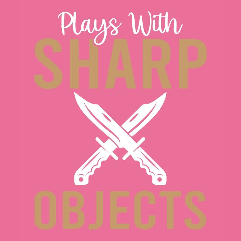 Plays With Sharp Objects - Knife Collector