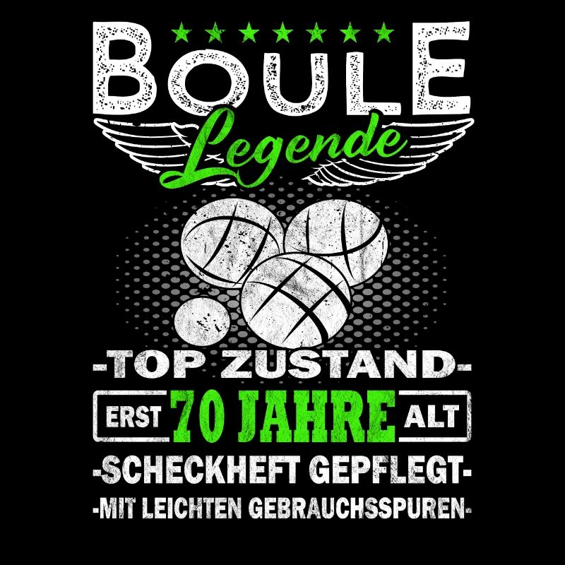 Boule - Boulespieler 70 Jahre