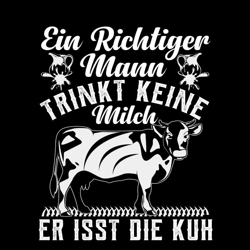 Kuh Grillmeister BBQ Grillen Fleisch Steak Spruch