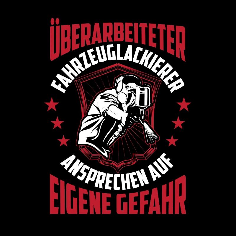 Überarbeiteter Fahrzeuglackierer Lackierer