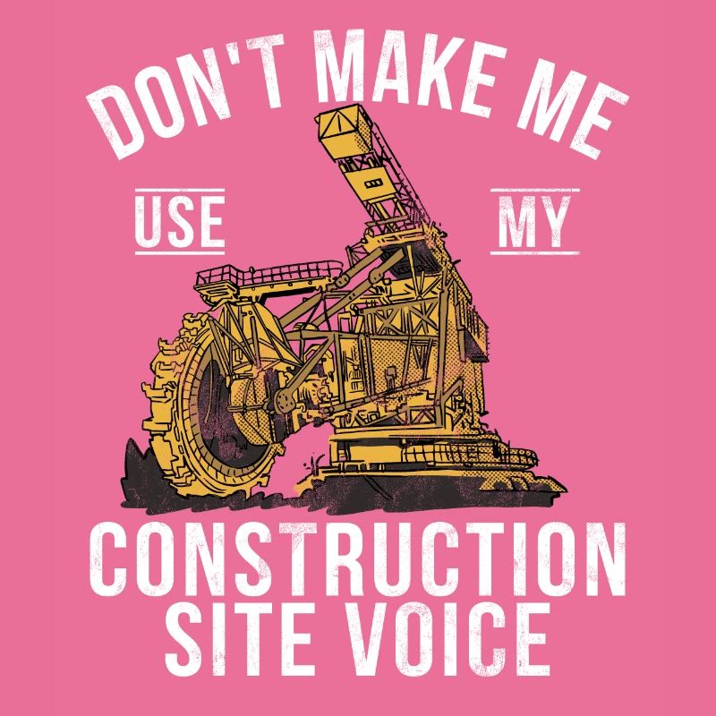 Funny construction workers & construction site excavator drivers