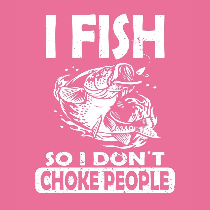Drôle de conception de pêche Pêcheur