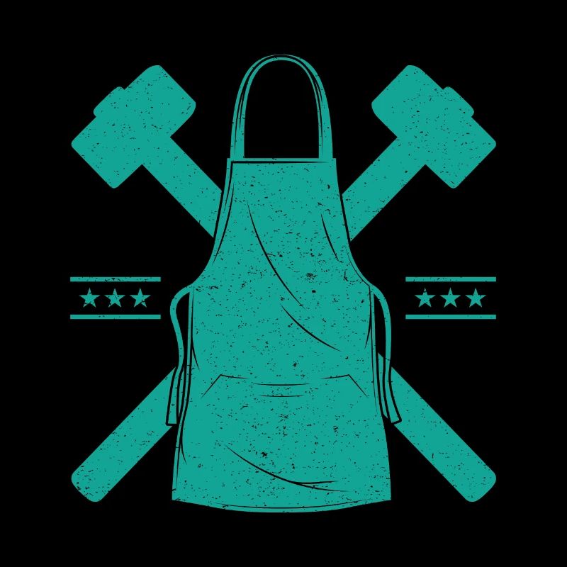 Blacksmith Apron & Hammer Smith Gift