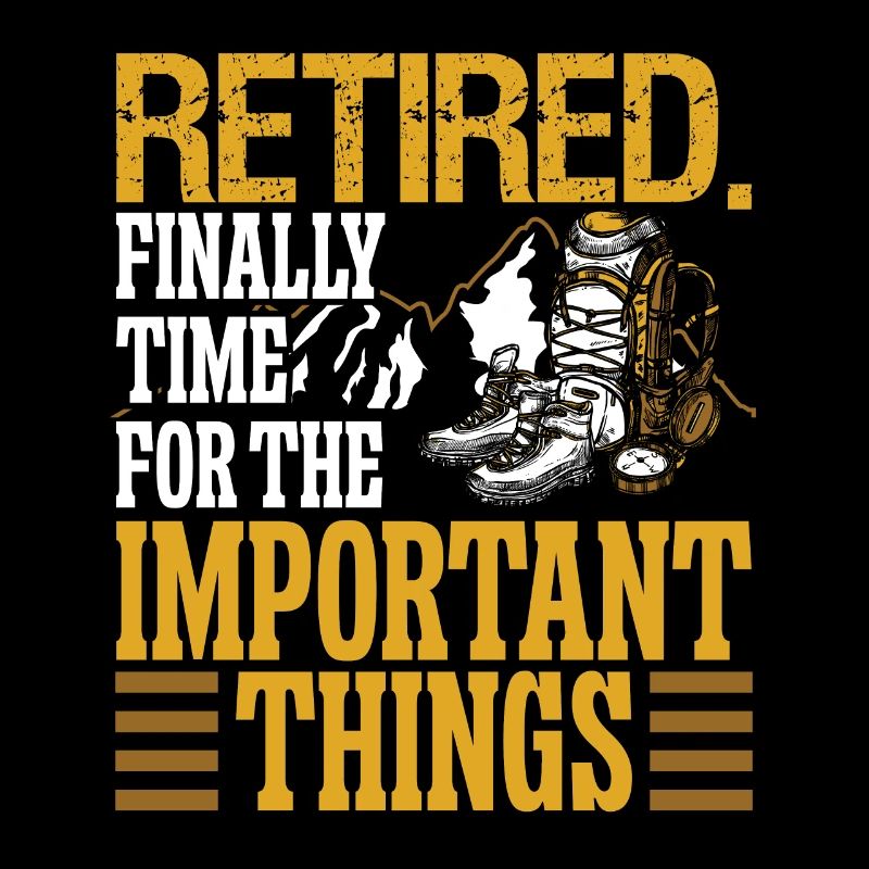 Retired finally Time for the important