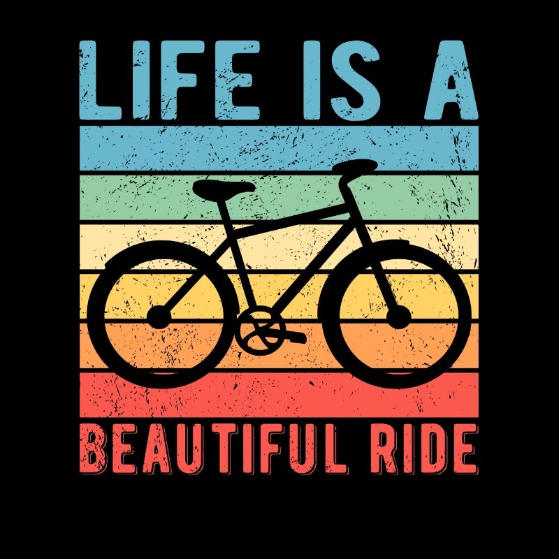 La vie cycliste à vélo est une belle balade