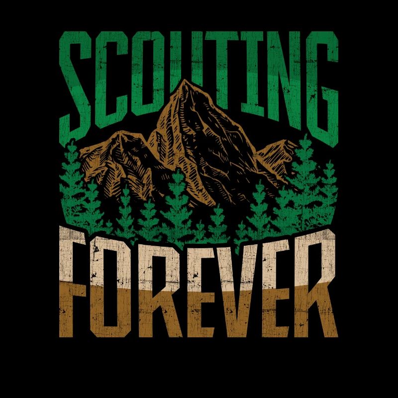 Pfadfinderführer Pfadfinder Scouting Forever