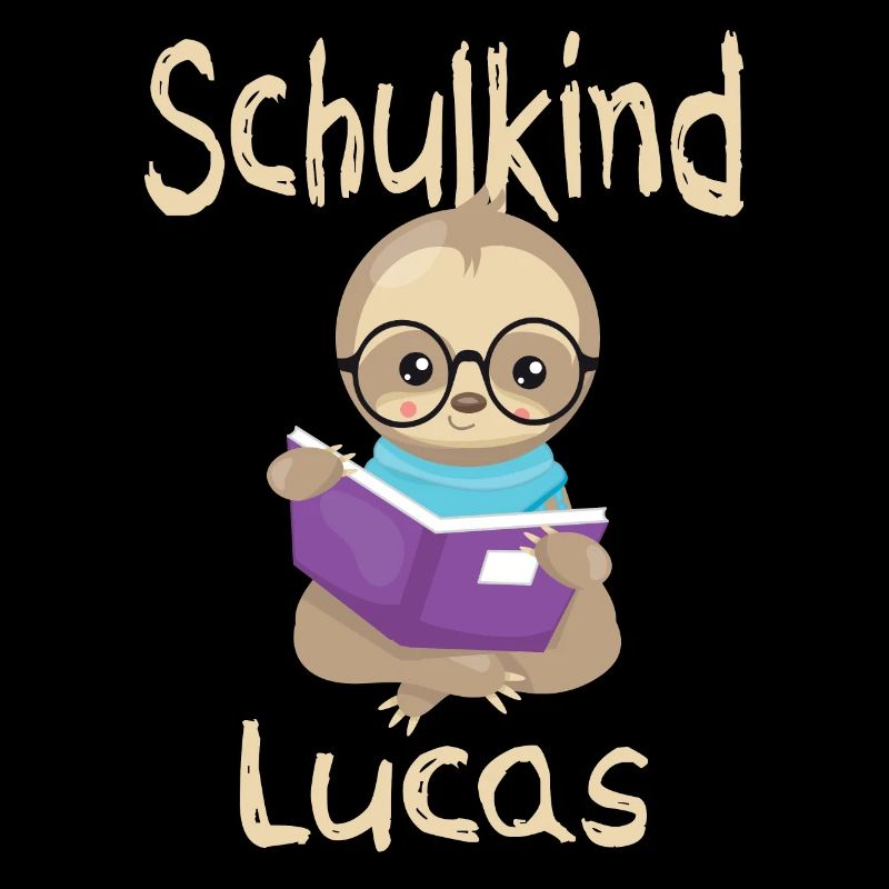 Schulkind Lucas Faultier