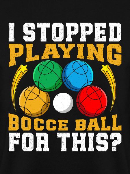 Funny Bocce Game