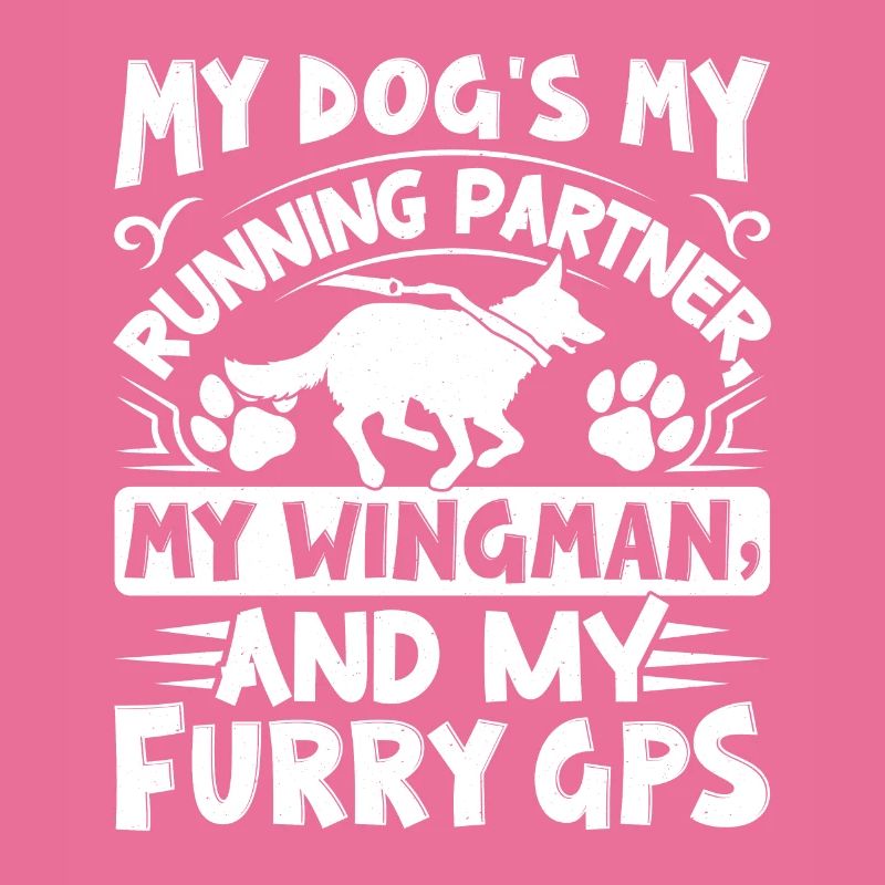 Chien de course Canicross Design