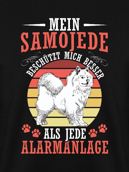 Samojede beschützt mich Samojedenspitz