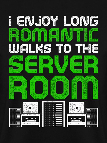 Netzwerkadministrator Server Room